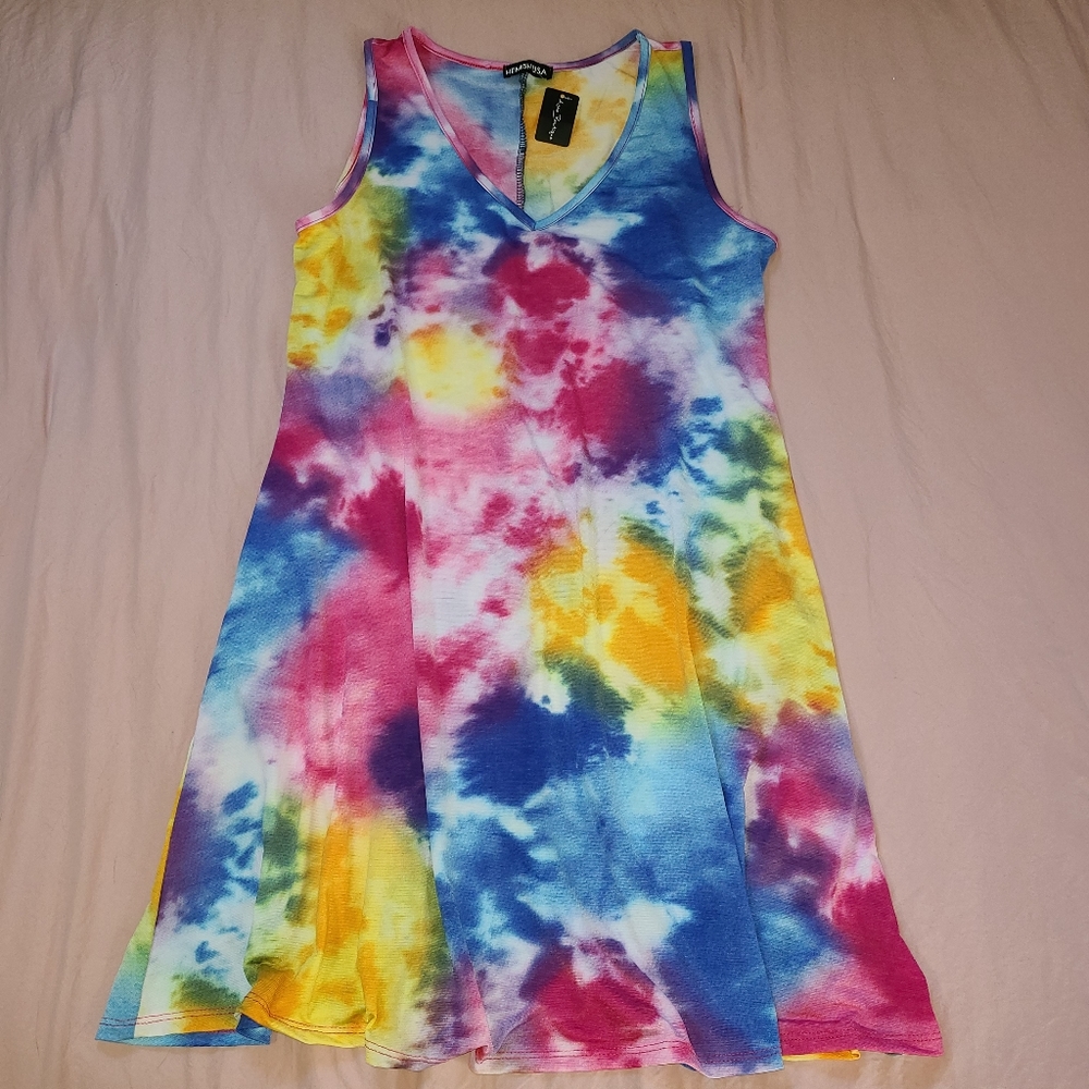 Tie dye dress